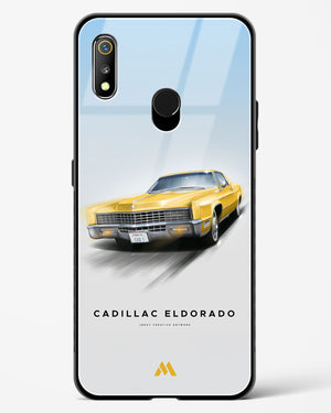Golden Glide Glass Case Phone Cover (Realme)
