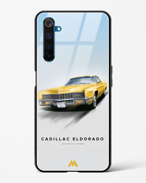 Golden Glide Glass Case Phone Cover (Realme)