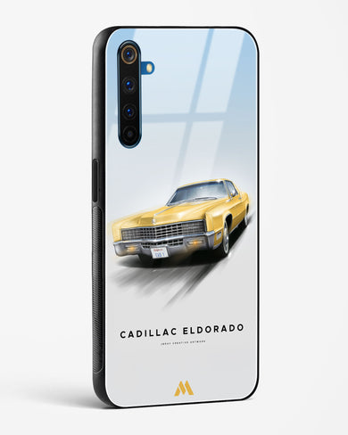 Golden Glide Glass Case Phone Cover (Realme)