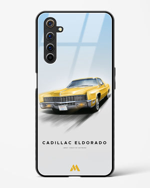 Golden Glide Glass Case Phone Cover (Realme)