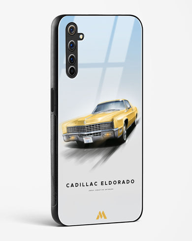 Golden Glide Glass Case Phone Cover (Realme)