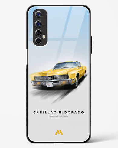Golden Glide Glass Case Phone Cover (Realme)