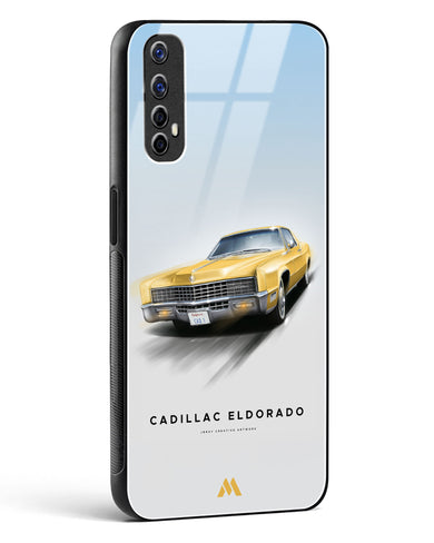 Golden Glide Glass Case Phone Cover (Realme)