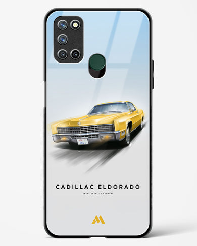 Golden Glide Glass Case Phone Cover (Realme)