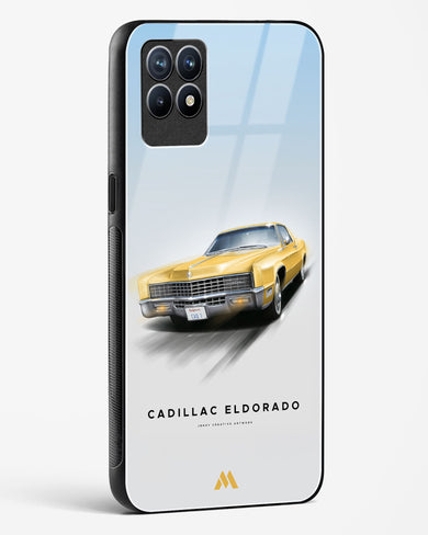 Golden Glide Glass Case Phone Cover (Realme)