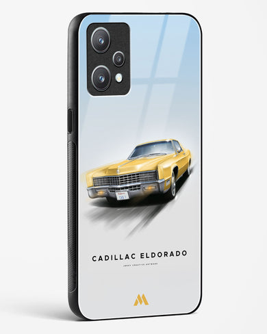 Golden Glide Glass Case Phone Cover (Realme)