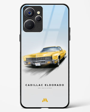 Golden Glide Glass Case Phone Cover (Realme)