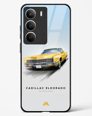Golden Glide Glass Case Phone Cover (Realme)