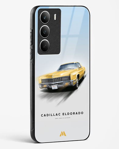 Golden Glide Glass Case Phone Cover (Realme)