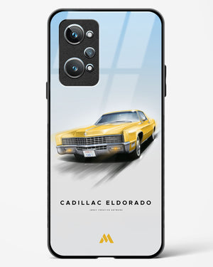 Golden Glide Glass Case Phone Cover (Realme)