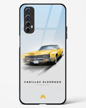 Golden Glide Glass Case Phone Cover (Realme)