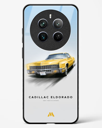 Golden Glide Glass Case Phone Cover (Realme)