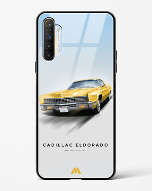 Golden Glide Glass Case Phone Cover (Realme)