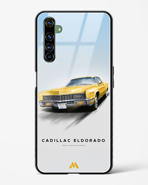 Golden Glide Glass Case Phone Cover (Realme)