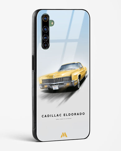 Golden Glide Glass Case Phone Cover (Realme)
