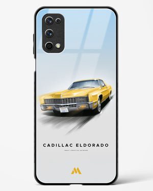 Golden Glide Glass Case Phone Cover (Realme)