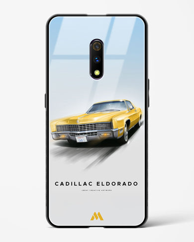 Golden Glide Glass Case Phone Cover (Realme)