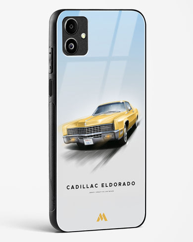 Golden Glide Glass Case Phone Cover (Samsung)