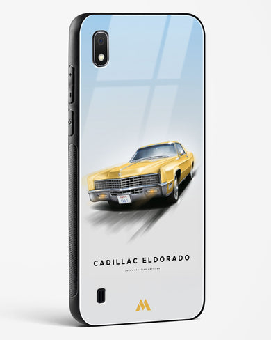 Golden Glide Glass Case Phone Cover (Samsung)