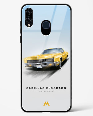 Golden Glide Glass Case Phone Cover (Samsung)