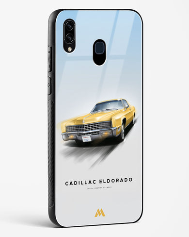 Golden Glide Glass Case Phone Cover (Samsung)