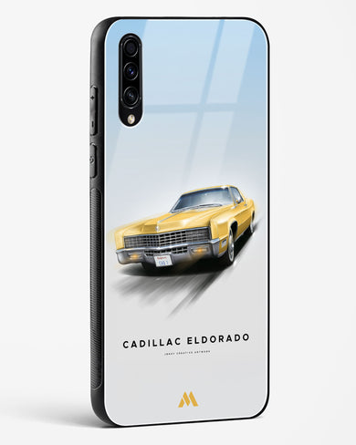 Golden Glide Glass Case Phone Cover (Samsung)