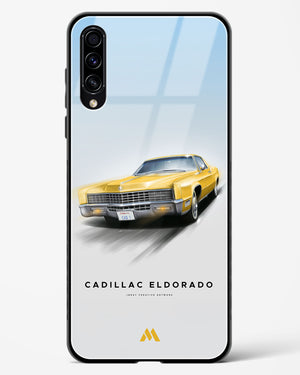 Golden Glide Glass Case Phone Cover (Samsung)