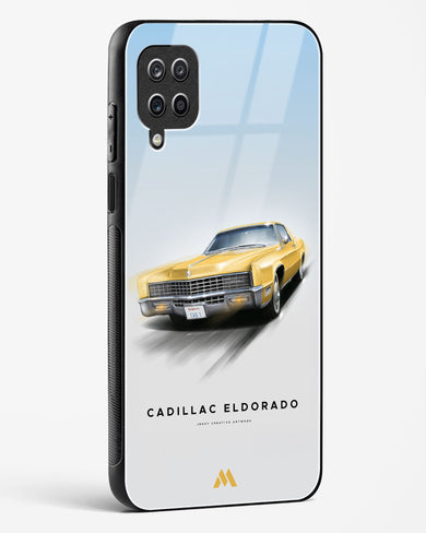 Golden Glide Glass Case Phone Cover (Samsung)