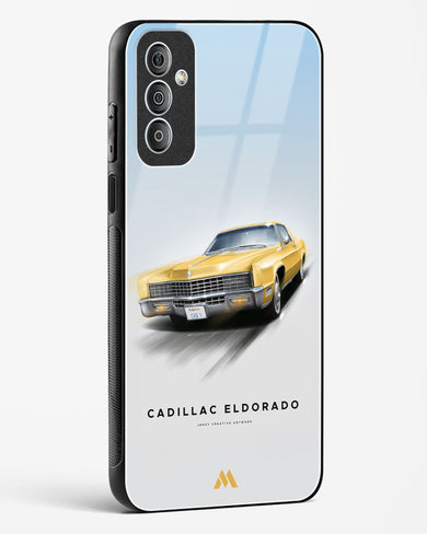 Golden Glide Glass Case Phone Cover (Samsung)