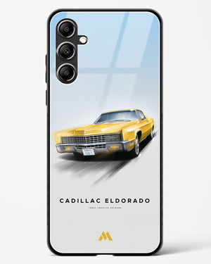 Golden Glide Glass Case Phone Cover (Samsung)