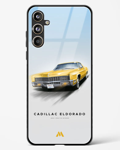 Golden Glide Glass Case Phone Cover (Samsung)