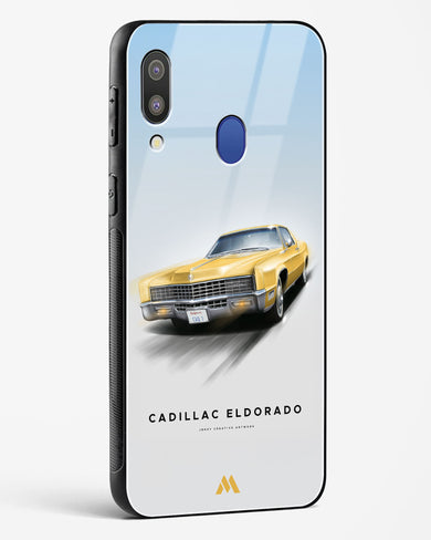 Golden Glide Glass Case Phone Cover (Samsung)