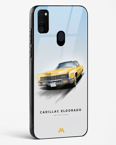 Golden Glide Glass Case Phone Cover (Samsung)