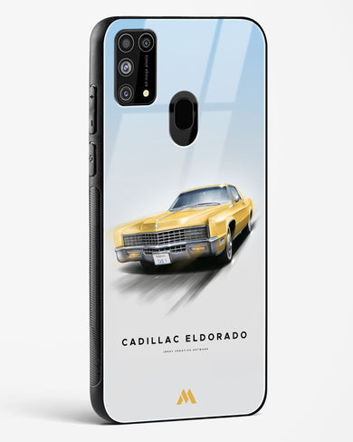 Golden Glide Glass Case Phone Cover (Samsung)