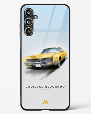 Golden Glide Glass Case Phone Cover (Samsung)