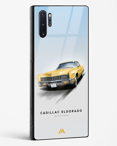 Golden Glide Glass Case Phone Cover (Samsung)