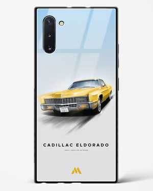 Golden Glide Glass Case Phone Cover (Samsung)