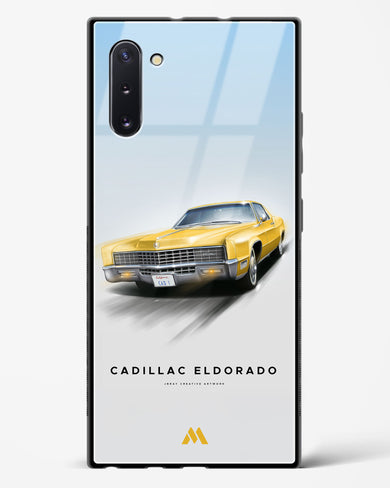 Golden Glide Glass Case Phone Cover (Samsung)