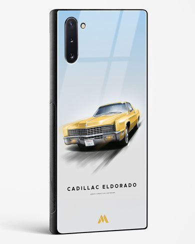 Golden Glide Glass Case Phone Cover (Samsung)