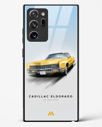 Golden Glide Glass Case Phone Cover (Samsung)