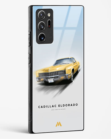 Golden Glide Glass Case Phone Cover (Samsung)