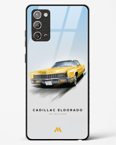 Golden Glide Glass Case Phone Cover (Samsung)