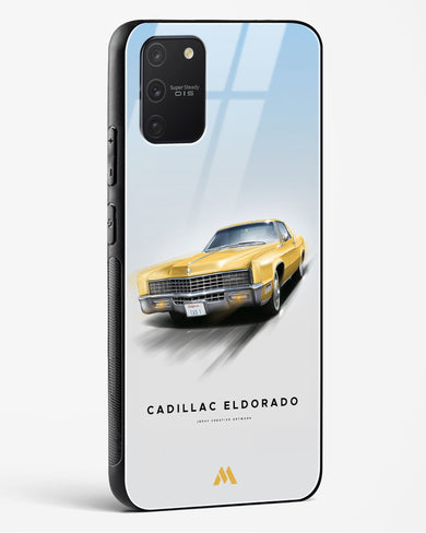 Golden Glide Glass Case Phone Cover (Samsung)