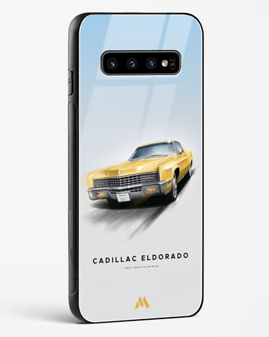 Golden Glide Glass Case Phone Cover (Samsung)