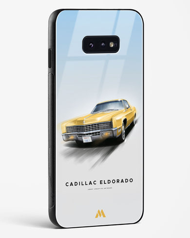 Golden Glide Glass Case Phone Cover (Samsung)