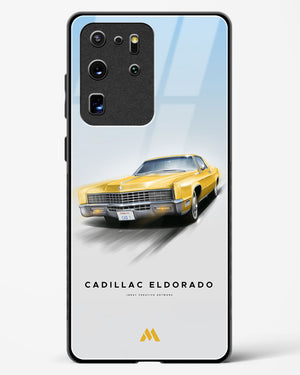 Golden Glide Glass Case Phone Cover (Samsung)