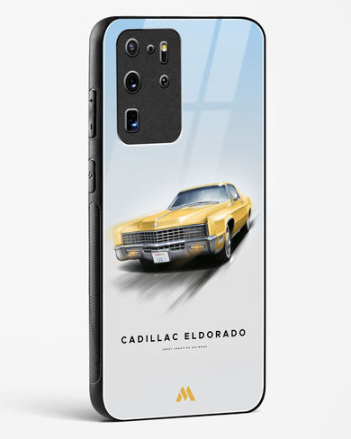Golden Glide Glass Case Phone Cover (Samsung)