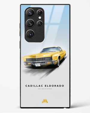 Golden Glide Glass Case Phone Cover (Samsung)