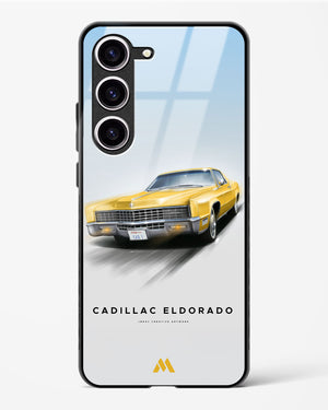 Golden Glide Glass Case Phone Cover (Samsung)