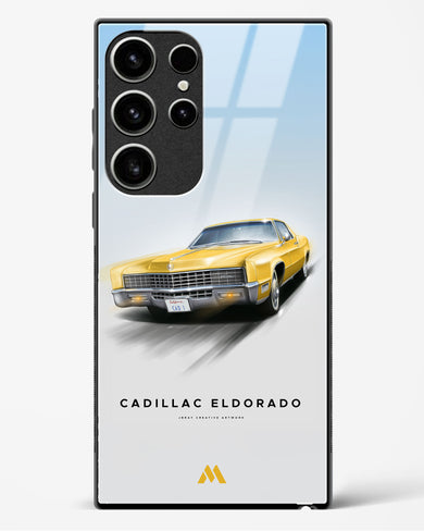 Golden Glide Glass Case Phone Cover (Samsung)